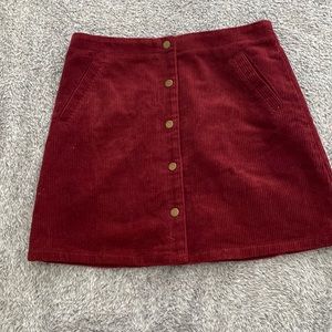 Button up skirt